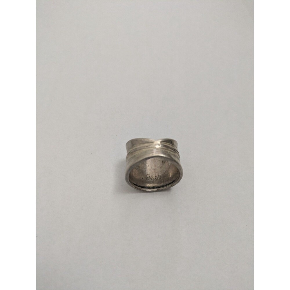 Sisae Sterling Silver Band Ring Size 8 - Picture 3 of 3